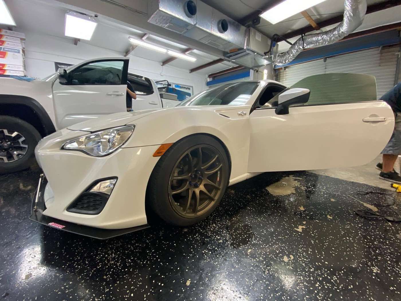 Precision auto window tint work completed by Mitchell's Tinting