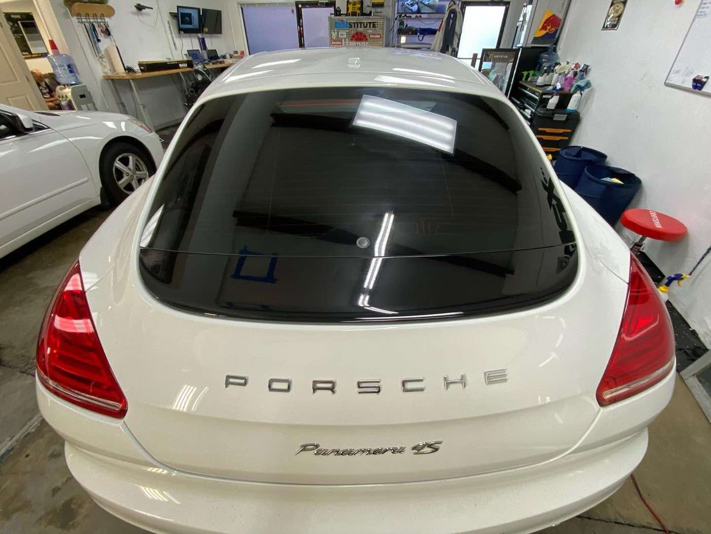Professional ceramic window tint installation by Mitchell's Tinting, Port Orange FL