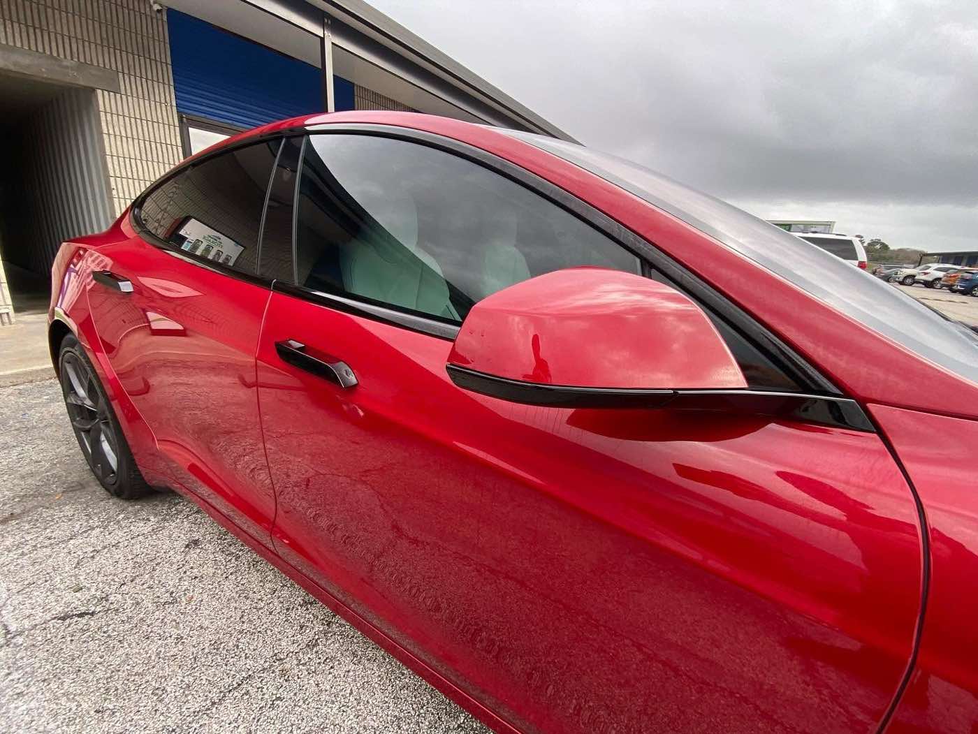 Precision auto window tint work completed by Mitchell's Tinting