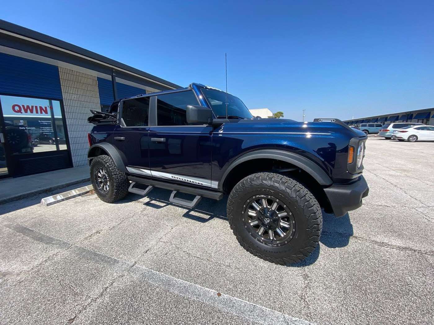 Real customer vehicle after professional window tinting in Port Orange, FL